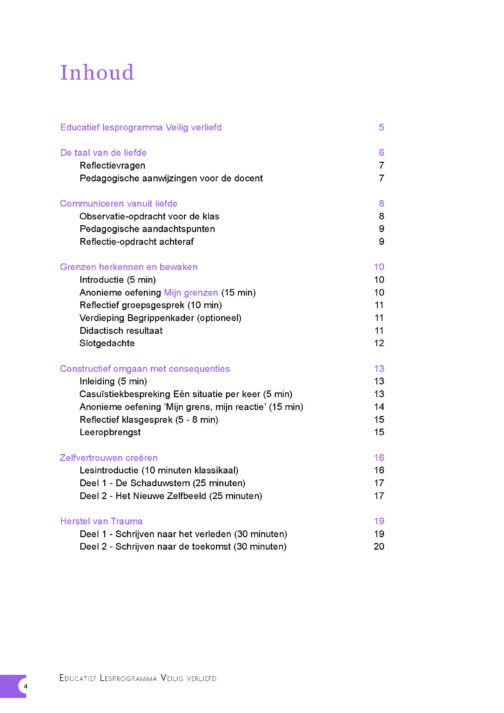 Educatief lesprogramma Veilig verliefd (VO-MBO) - Afbeelding 3